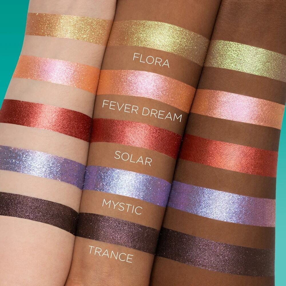5PC Sugarpill Cosmetics Loose Eyeshadow Flora Fever Dream Solar Mystic Trance